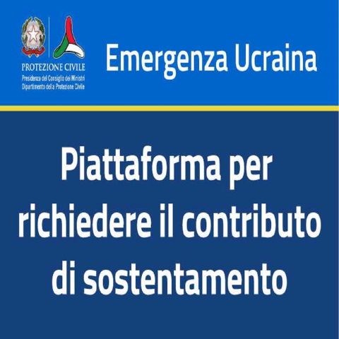 EMERGENZA UCRAINA (Contributo di sostentamento)